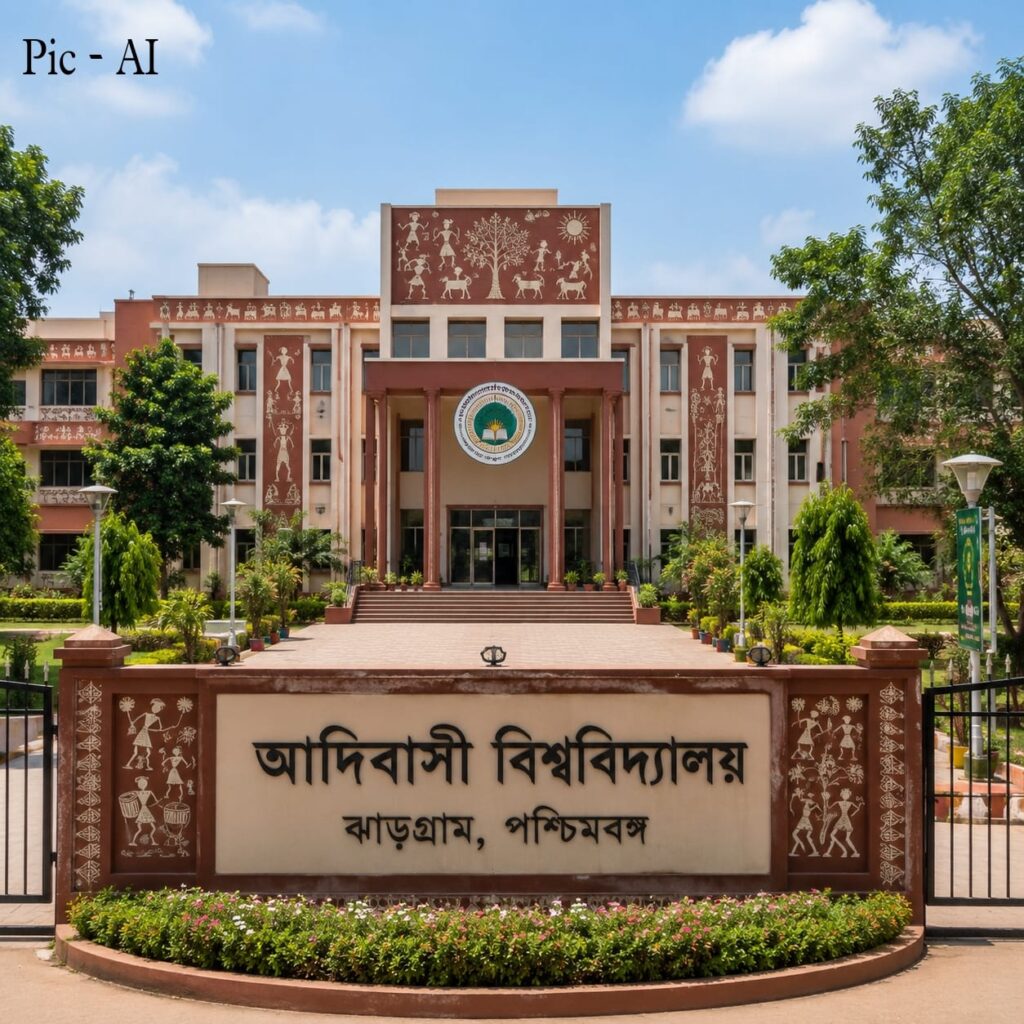 ঝাড়গ্রামে ১৫০ কোটি টাকা ব্যায়ে আদিবাসী বিশ্ববিদ্যালয় trbal university