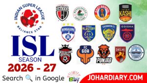 ইন্ডিয়ান সুপার লিগ ২০২৬-২৭ এর সময়সূচি ISL 2026